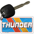 THUNDER Graphic Novelty Aluminum Key Chain KC-14615 2.25" x 1.125" Key Chain (KC)