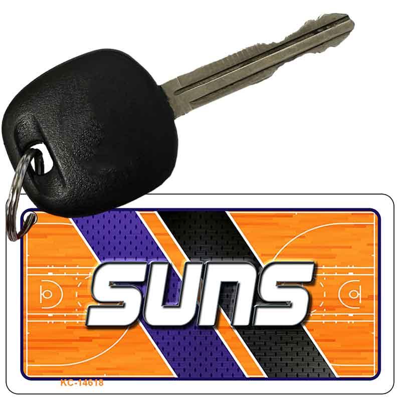 SUNS Graphic Novelty Aluminum Key Chain KC-14618 2.25" x 1.125" Key Chain (KC)