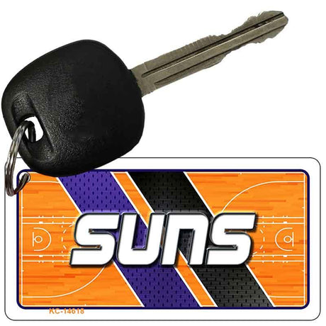 SUNS Graphic Novelty Aluminum Key Chain KC-14618 2.25" x 1.125" Key Chain (KC)