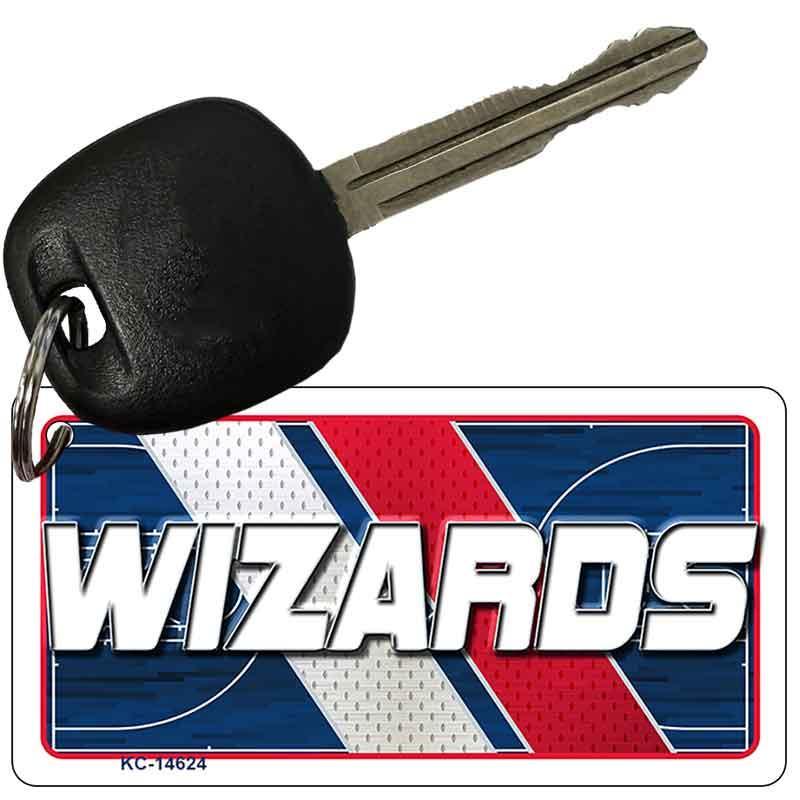 WIZARDS Graphic Novelty Aluminum Key Chain KC-14624 2.25" x 1.125" Key Chain (KC)