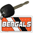 BENGALS Graphic Novelty Aluminum Key Chain KC-14631 2.25" x 1.125" Key Chain (KC)