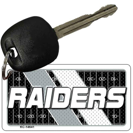 RAIDERS Graphic Novelty Aluminum Key Chain KC-14641 2.25" x 1.125" Key Chain (KC)