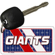GIANTS Graphic Novelty Aluminum Key Chain KC-14648 2.25" x 1.125" Key Chain (KC)