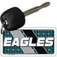 EAGLES Graphic Novelty Aluminum Key Chain KC-14650 2.25" x 1.125" Key Chain (KC)
