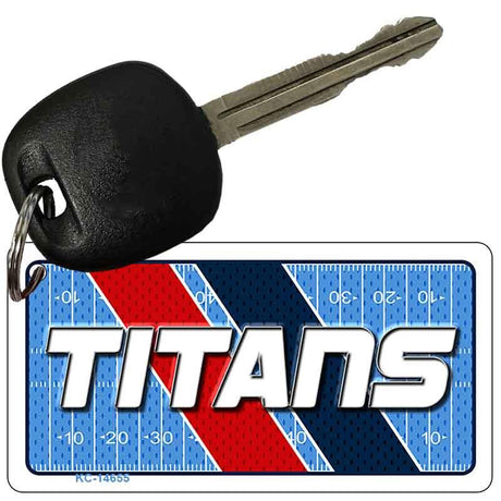 TITANS Graphic Novelty Aluminum Key Chain KC-14655 2.25" x 1.125" Key Chain (KC)