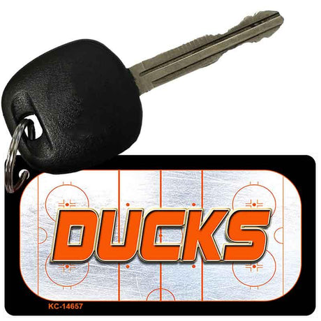 DUCKS Graphic Novelty Aluminum Key Chain KC-14657 2.25" x 1.125" Key Chain (KC)