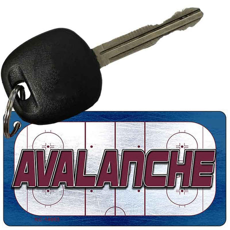 AVALANCHE Graphic Novelty Aluminum Key Chain KC-14663 2.25" x 1.125" Key Chain (KC)