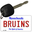 Bruins Massachusetts State License Plate Tag Key Chain KC-2288
