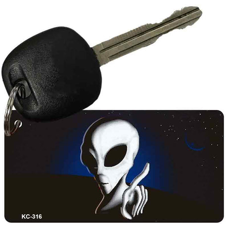 Alien Novelty Aluminum Key Chain KC-316