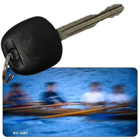 Rowers Blurred Novelty Aluminum Key Chain KC-3383 2.25" x 1.125" Key Chain (KC)