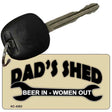 Beer In Women Out Novelty Aluminum Key Chain KC-4283