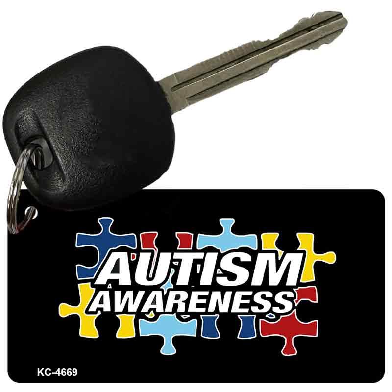 Autism Awareness Novelty Aluminum Key Chain KC-4669
