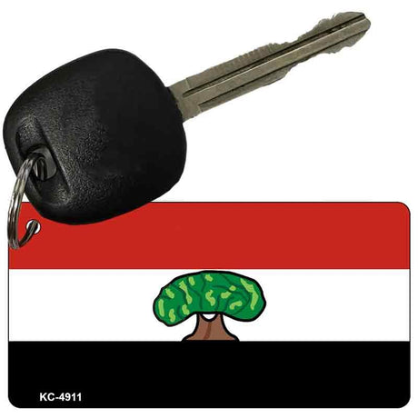 Oromiya Ethiopia Flag Novelty Aluminum Key Chain KC-4911