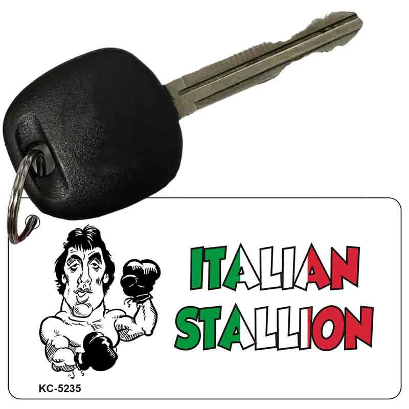 Italian Stallion Novelty Aluminum Key Chain KC-5235 2.25" x 1.125" Key Chain (KC)