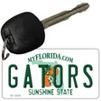 Gators Florida State License Plate Tag Key Chain KC-6020