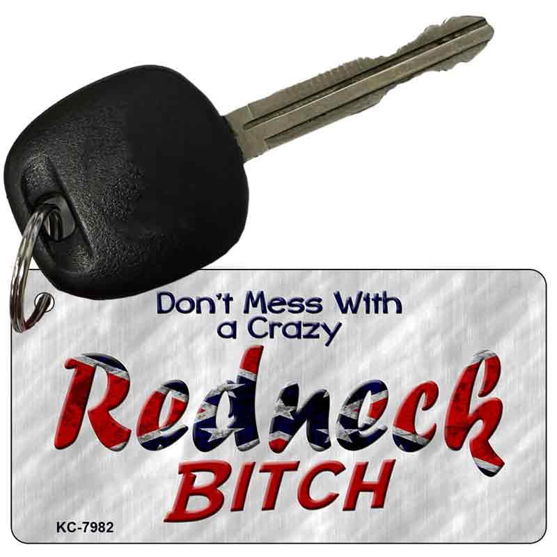Dont Mess With Crazy Novelty Aluminum Key Chain KC-7982
