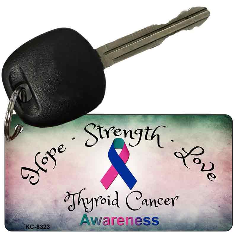 Thyroid Novelty Metal Key Chain KC-8323