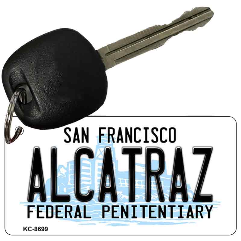 Alcatraz San Francisco Novelty Metal Key Chain KC-8699