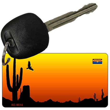 AZ Blank Scenic Novelty Aluminum Key Chain KC-9514