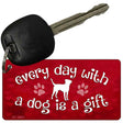 Dog Is A Gift Novelty Metal Key Chain KC-9851