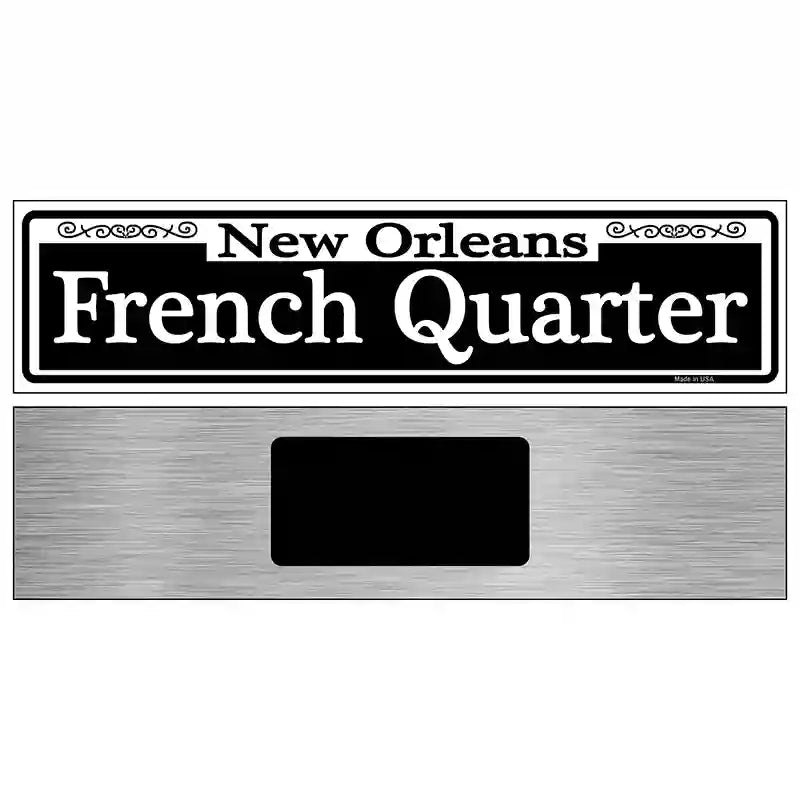 New Orleans French Quarter サイン シリアルナンバー付 New Orleans