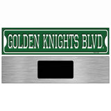 Golden Knights Blvd Novelty Metal Street Sign 6" x 1.5" (KM)