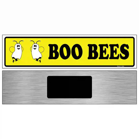 Boo Bees Novelty Metal Street Sign 6" x 1.5" (KM)