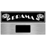 Drama Home Theater Novelty Metal Street Sign 6" x 1.5" (KM)