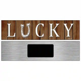 Lucky Novelty Metal Street Sign 6" x 1.5" (KM)