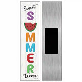 Sweet Summer Time Novelty Metal Street Sign 6" x 1.5" (KM)