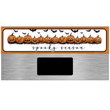 Spooky Season Novelty Metal Street Sign K-2091