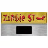 Zombie Street Metal Novelty Street Sign 6" x 1.5" (KM)