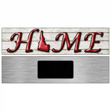 Idaho Home State Outline Novelty Metal Street Sign 6" x 1.5" (KM)