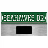 Seahawks Dr Novelty Metal Street Sign 6" x 1.5" (KM)