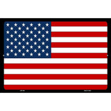 American Flag Metal Novelty Parking Sign 12" x 18" (LGP)