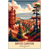 Bryce Canyon Utah Metal Novelty Parking Sign P-4490