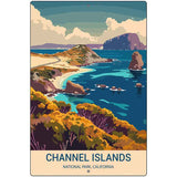 Channel Islands California Metal Novelty Parking Sign P-4494