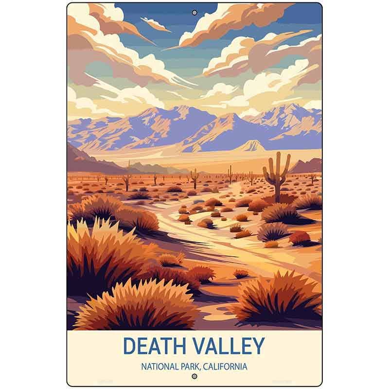 Death Valley California Metal Novelty Parking Sign P-4498
