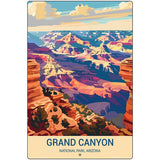 Grand Canyon Arizona Metal Novelty Parking Sign P-4506