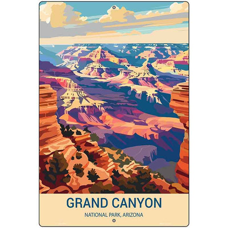 Grand Canyon Arizona Metal Novelty Parking Sign P-4506