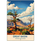 Great Basin Nevada Metal Novelty Parking Sign P-4508
