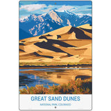 Great Sand Dunes Colorado Metal Novelty Parking Sign P-4509