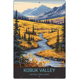 Kobuk Valley Alaska Metal Novelty Parking Sign P-4521