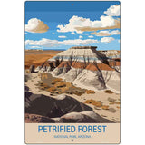Petrified Forest Arizona Metal Novelty Parking Sign P-4530