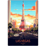 Las Vegas Nevada Metal Novelty Parking Sign P-4581