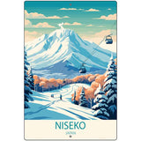 Niseko Japan Metal Novelty Parking Sign P-4588