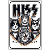 HISS Metal Novelty Parking Sign P-4610