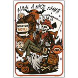 Have A Nice Night Metal Novelty Parking Sign P-4615