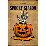 Spooky Season Metal Novelty Parking Sign P-4631