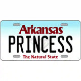 Princess Arkansas Metal Novelty License Plate 24" x 12" (LLP)